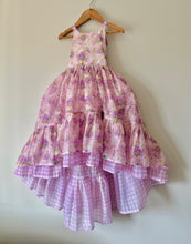 Load image into Gallery viewer, Mya boho| pink floral gingham