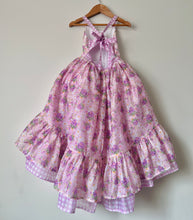 Load image into Gallery viewer, Mya boho| pink floral gingham