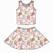 Load image into Gallery viewer, WOMEN- V LINE SKORT SET| TENDO PINK (PREORDER)
