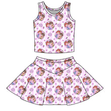 Load image into Gallery viewer, GIRLS- V LINE SKORT SET| UP (PREORDER)
