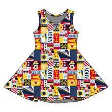 Load image into Gallery viewer, WOMEN- RACER BACK DRESS| PATCHWORK (ready to ship)
