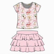 Load image into Gallery viewer, GIRLS- CAKE SKIRT SET| winter princess (PREORDER SHIPS NOV 2-6)

