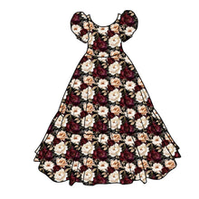 Load image into Gallery viewer, Destiny | maroon foral
