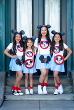 Load image into Gallery viewer, GIRLS- V LINE SKORT SET| members club  (ready to ship)
