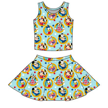 Load image into Gallery viewer, WOMEN- V LINE SKORT SET| CRUISE SQUAD (ready to ship)
