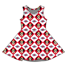 Load image into Gallery viewer, WOMEN- RACER BACK DRESS| ARGYLE (ready to ship)
