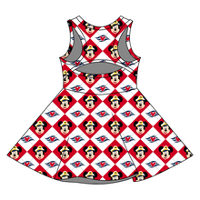 Load image into Gallery viewer, WOMEN- RACER BACK DRESS| ARGYLE (ready to ship)

