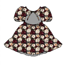 Load image into Gallery viewer, Destiny | maroon foral
