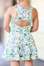 Load image into Gallery viewer, GIRLS- V LINE SKORT SET|T GIRL (ready to ship)
