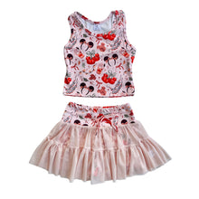 Load image into Gallery viewer, Fall latte| twirl skort set (ready to ship)
